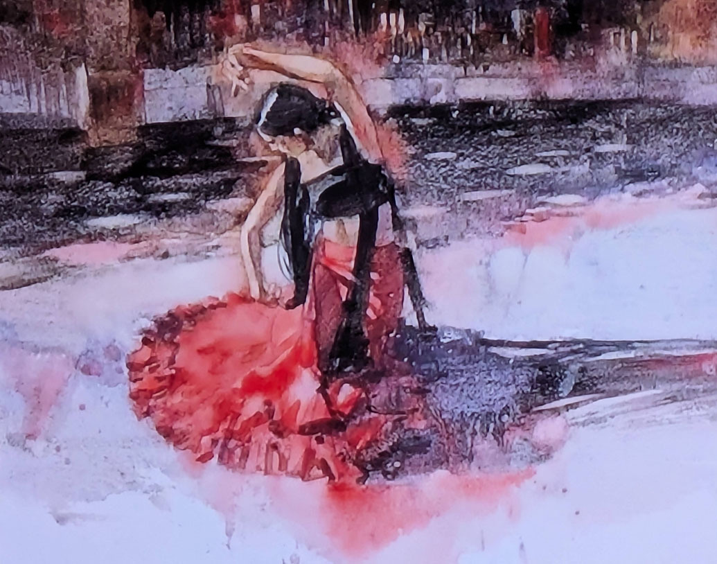 Finished demo painting by Ken Call