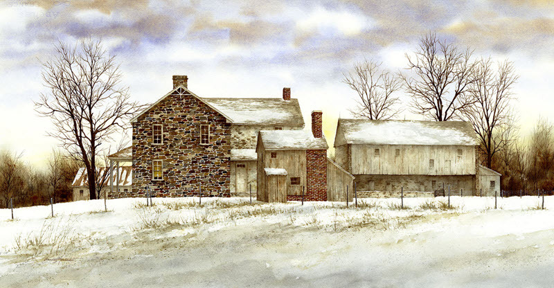 A wintry scene by Brad Hendershot