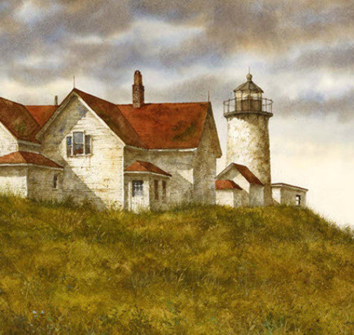 A watercolor painting by Brad Hendershot