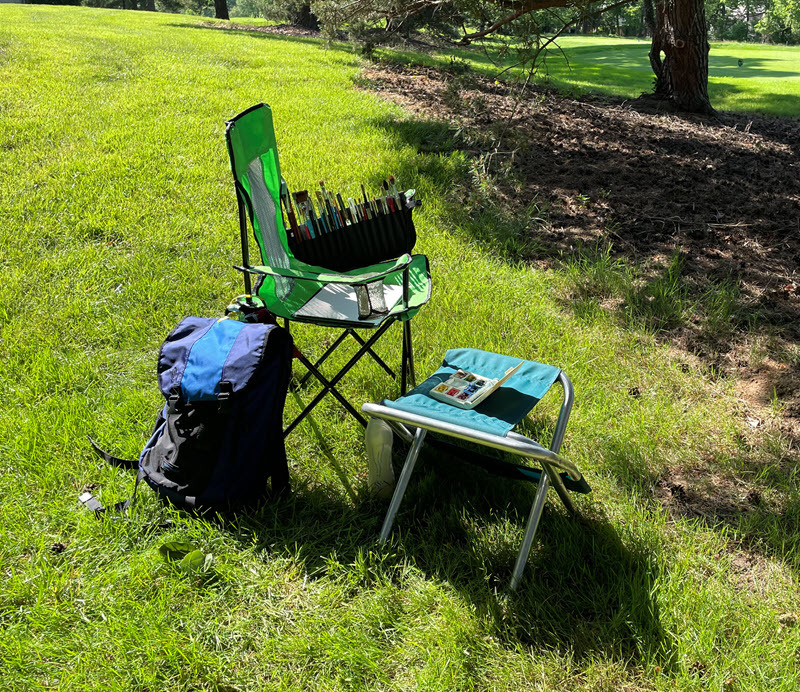 Plein Air Setup